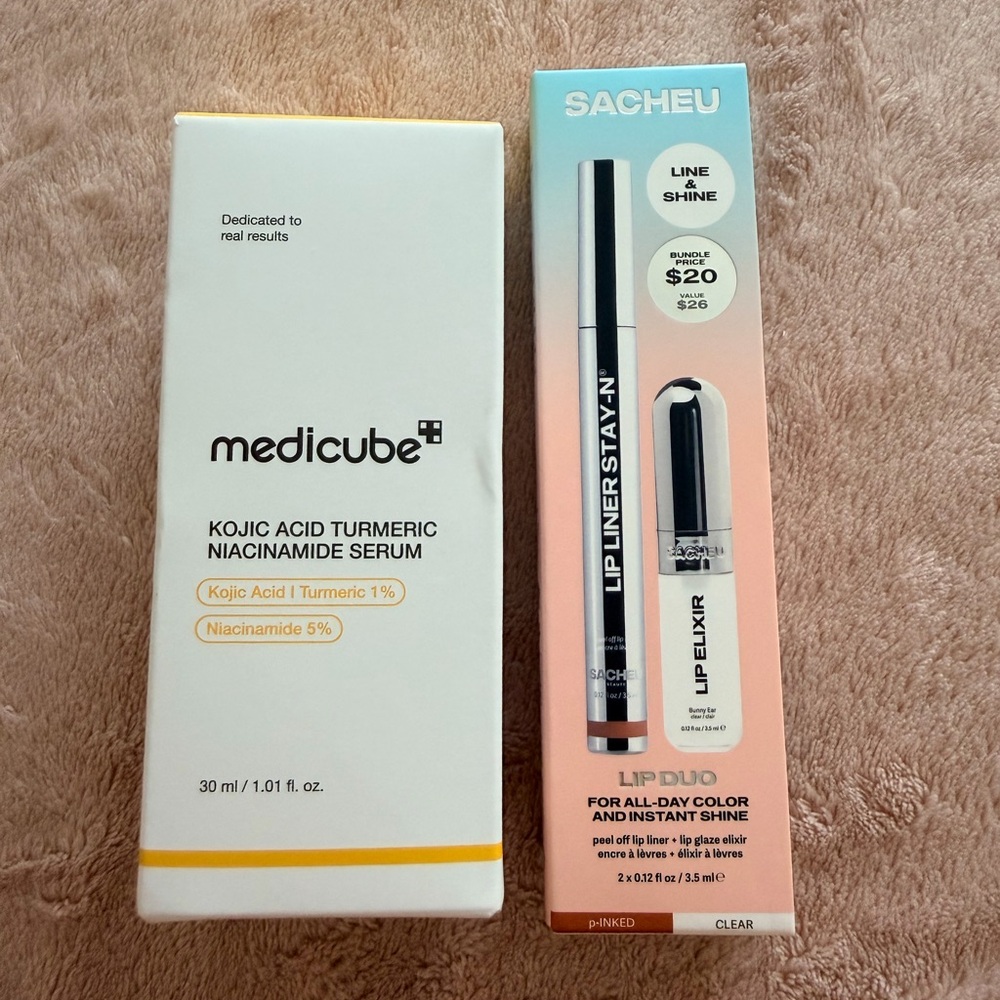 Medicube & Sacheu Skin & Lip Care Set